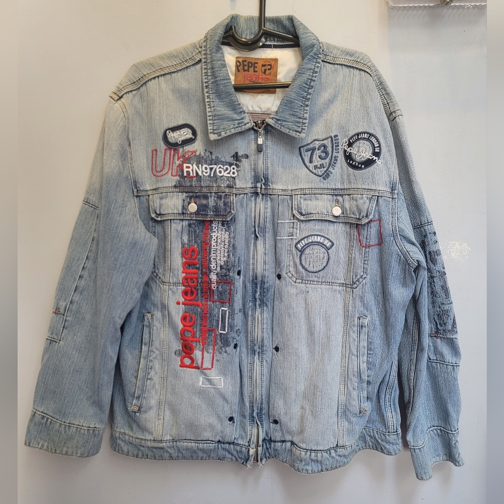 Vintage Pepe Jeans Jean Jacket Size XXL